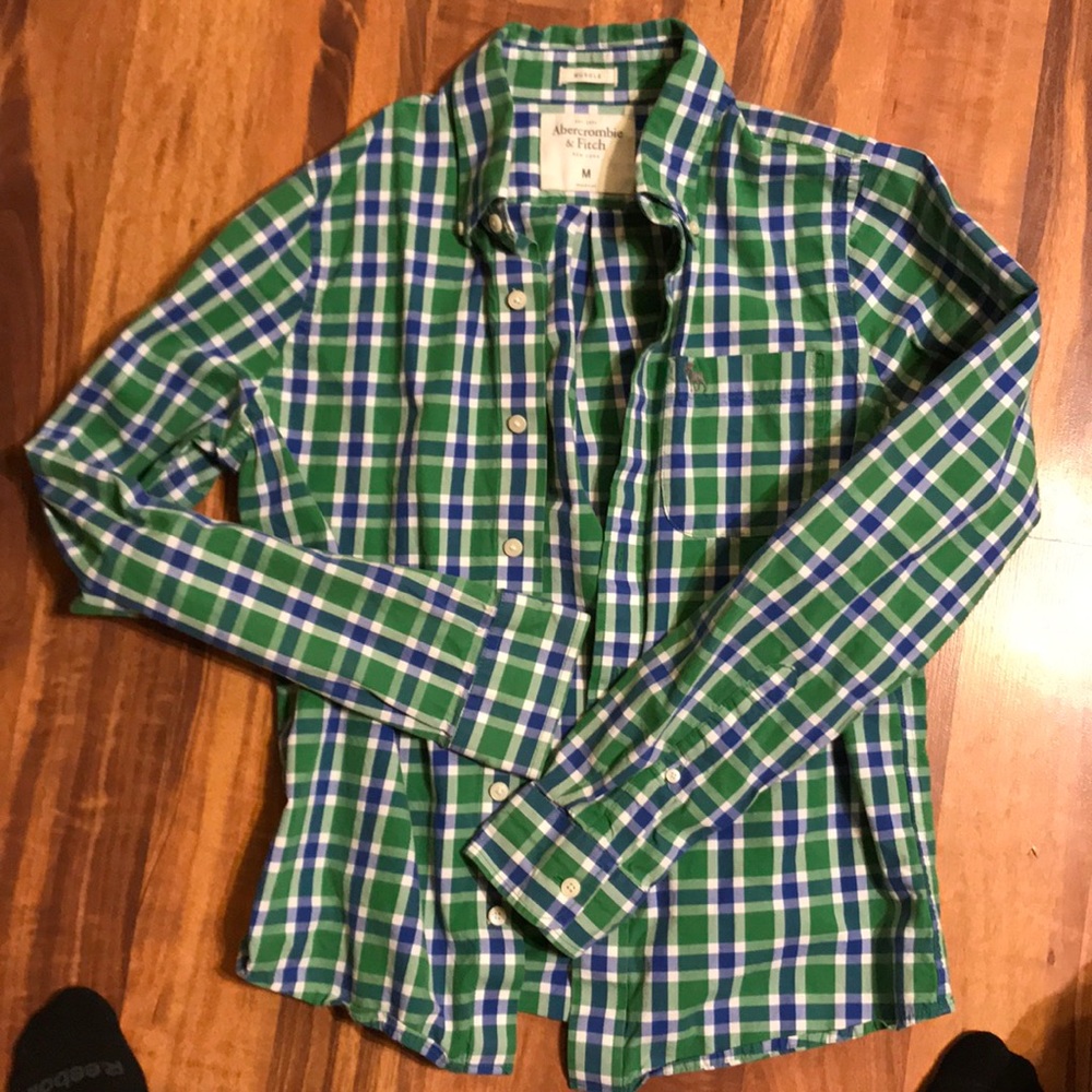 Abercrombie casual dress shirt